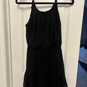 Black Sleeveless Romper